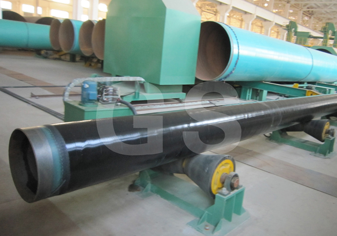 3pe防腐钢管流水线