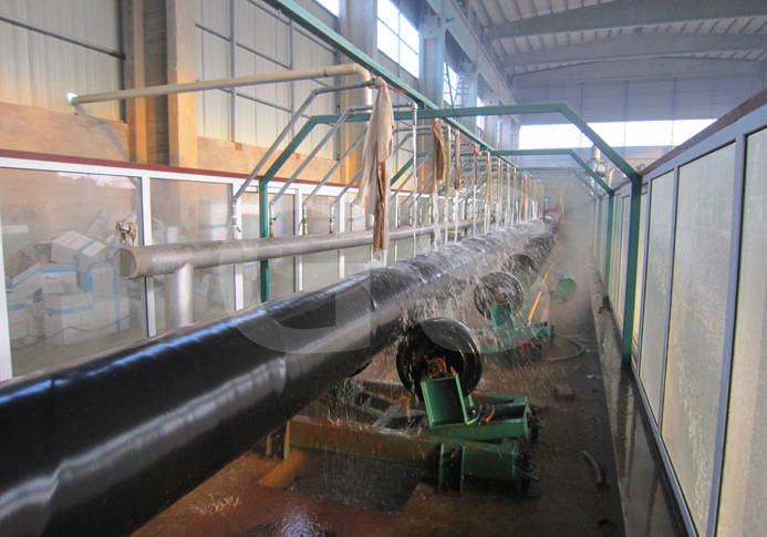 3pe防腐钢管冷却