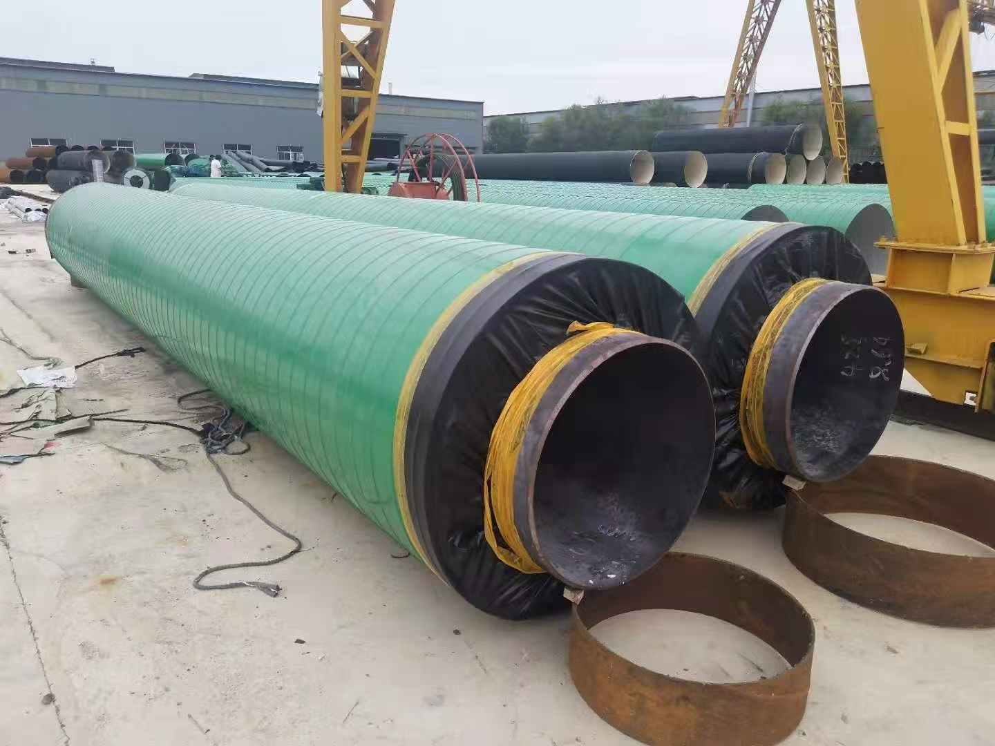 预制架空高温蒸汽保温管