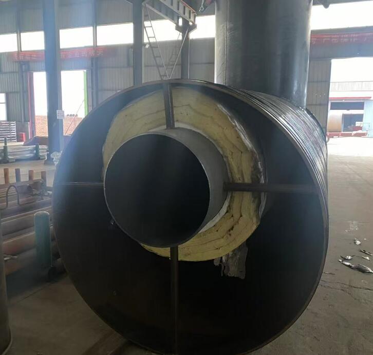 钢套钢保温出地弯头